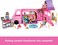Barbie Dream Camper Playset with Roof Tent, Swing Chair, Fishing Pond, Bbq Grill with Color-Change Feature &amp; 60+ Accessories Including Dough, Hrj78