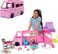 Barbie Dream Camper Playset with Roof Tent, Swing Chair, Fishing Pond, Bbq Grill with Color-Change Feature &amp; 60+ Accessories Including Dough, Hrj78
