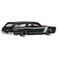 Hot Wheels Collector Veh&iacute;culo De Colecci&oacute;n 66 Gto Wagon Custom