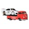 Mattel Hot Wheels-Premium Collector 4 Display Set-Hrt54-Real Riders -Metal/Metal-Volkswagen Transporter T1 Pickup-Porsche 917 Lh-1967 Porsche 911 R-Porsche 935 -Mattel 2024-1:64