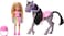 Barbie Chelsea Doll &amp; Horse Toy Set, Includes Helmet Accessory, Doll Bends At Knees To &ldquo;Ride&rdquo; Pony