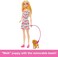 Barbie Doll with A Toy Pup and Dog In A Wheelchair, Plus Pet Accessories