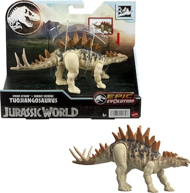 Mattel Jurassic World Tuojiangosaurus Attack Toy For Children 4 Years and Up