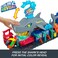 Hot Wheels Let's Race Netflix - City Shark Wash Station with 1:64 Scale Color Reveal Car, Colour Changing Function and Storage, Htn82