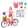 Barbie Doll &amp; Bike Playset