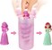 Mattel Disney Princess Small Doll Surprise, Royal Color Reveal W/6 Surprises Including Doll, Bracelet &amp; 4 Pieces (Dolls May Vary), Princess Or Villain Series