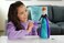 Mattel Disney Frozen Anna Fashion Doll Set, Spin &amp; Reveal with 11 Surprises Including 5 Accessories, 5 Stickers &amp; Play Scene, Inspired By Disney Movie, Hxd27