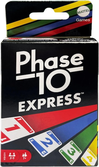 Mattel Games Mattel Hxh04 Phase 10 Express Card Game