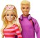 Barbie Fashionistas Set with 2 Fashion Dolls &amp; 6 Accessories, Barbie &amp; Ken Roller-Skating Fashion Dolls, 65th Anniversary Collectible