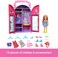 Barbie Chelsea Doll &amp; Closet Toy Playset with 15 Pieces Clothes &amp; Accessories Included, Foldable Set For On-The-Go Play &amp; Storage