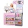Barbie Naschcaf&eacute; Hxn94 Blonde Barista Doll Playset with Over 12 Accessories Including Coffee Maker/Smoothie Maker, Food and Cups