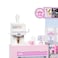 Barbie Naschcaf&eacute; Hxn94 Blonde Barista Doll Playset with Over 12 Accessories Including Coffee Maker/Smoothie Maker, Food and Cups