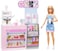 Barbie Naschcaf&eacute; Hxn94 Blonde Barista Doll Playset with Over 12 Accessories Including Coffee Maker/Smoothie Maker, Food and Cups
