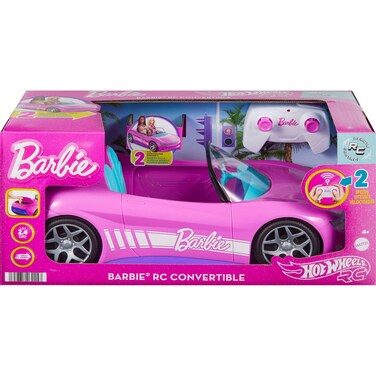 Barbie x Hot Wheels Barbie Convertible RC Car (Pink)