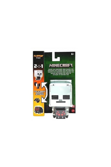 Minecraft Flippin' Figs Spider Jockey &amp; Spider Action Figure JCN24