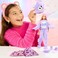 ​Barbie Cutie Reveal Doll &amp; Accessories, Care Bears Series, Fashion Doll with Share Bear Plush Costume &amp; 10 Surprises Including Color Change &amp; Mini Bear