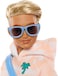 Barbie Dream Besties Doll and Accessories, Ken Posable Fashion Doll with Removable Fashions &amp; Blonde Hair, 9 Summer &amp; Skateboard Themed Pieces