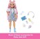 Barbie Dream Besties Doll and Accessories, Daisy Jean Posable Fashion Doll with Removable Fashions &amp; Wavy Pink Hair, 9 Dj &amp; Music Themed Pieces