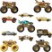 Hot Wheels Monster Trucks Bigfoot 1:64