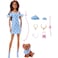 Barbie Twinning Looks Brunette Doll With Puppy And Accessories (29.5 cm)