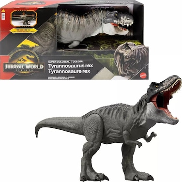 Jurassic World Rebirth Super Colossal Tyrannosaurus Rex Action Figure (99 x 34.9 cm)