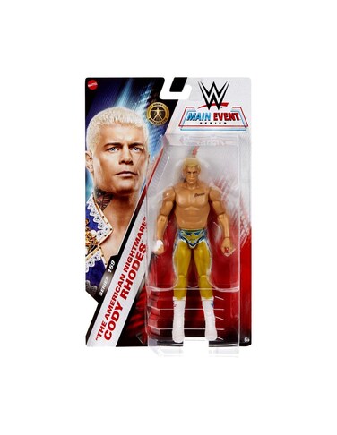 WWE Main Event The American Nightmare Cody Rhodes Action Figure (15 cm)