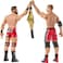 مجموعة شخصيات ماتيل WWE Main Event Showdown المكونة من قطعتين مع ملحق، السلسلة رقم 22، مجموعة أوستن ثيوري وجرايسون والر القابلة للتجميع، 6 بوصات