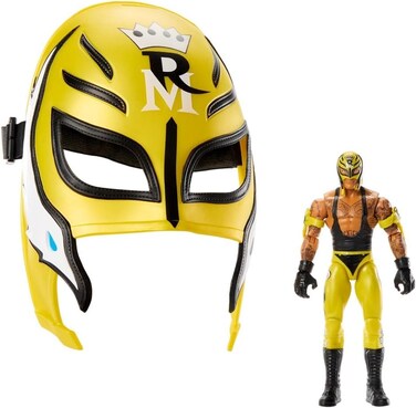 مجموعة مجسم ري ميستيريو الخاص من سلسلة الحدث الرئيسي من WWE مع قناع
