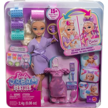 Barbie Dream Besties Get Ready With Barbie Malibu Fashion Doll Playset