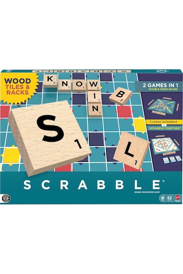 Scrabble Wooden Tiles English JGR61