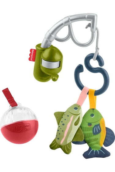 Fisher Price Squishseas Silicone Rattle Asstd.