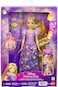 Disney Princess Light-Up Hair Rapunzel Fashion Doll JHL46
