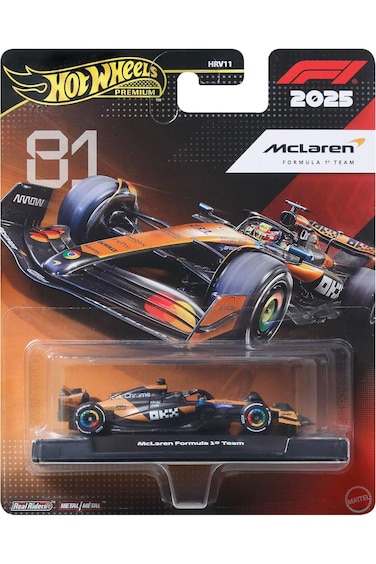 Hot Wheels Premium McLaren Formula 1 2025 Team