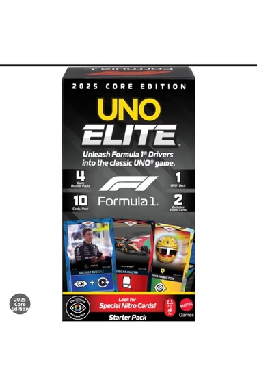 UNO Elite Formula 1 2025 Core Edition Starter Pack JLV42