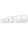 Dubai Gallery 6-Piece Stretchable Silicone Lid Set Clear AMZ-N29902503A