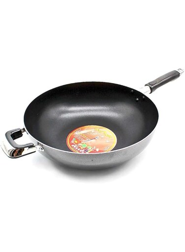 Love Song 32 Cm Fry Wok with Handle  Kitchen Cookware Skillet and Fry pans Woks