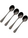 Viners Grey 4 Pieces Tea Spoon Set Giftbox