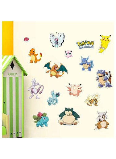 Wacky Gadget, Anime Pokmon 3D Wall Stickers - Collect them all! (WS002)