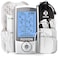 AUVON Rechargeable TENS Unit Muscle Stimulator, 24 Modes 4th Gen TENS Machine With 8pcs 2"x2" Electrode Pads For Pain Relief