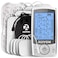 Auvon Dual Channel Tens Unit Muscle Stimulator Machine With 20 Modes, 2" And 2"X4" Tens Unit Electrode Pads