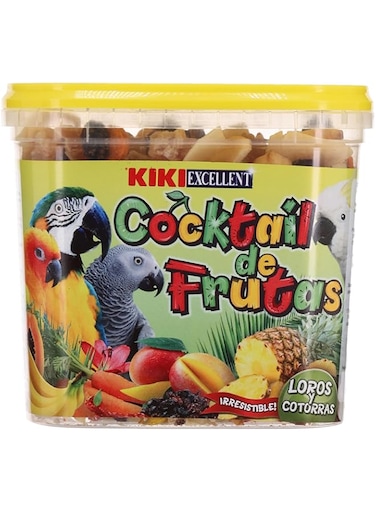 KIKI FRUIT COCKTAIL FOR PARROTS 300G CAN