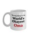 Best Okayest Oma Printed Coffee Mug White/Black/Red