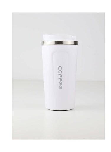 Double Wall Stainless Steel Vacuum Cup with Lid and Leakproof Seal, BPA-Free Insulated Travel Coffee Mug, Thermal Bottle Keeps Drinks Hot or Cold for Hours &acirc;&euro;&ldquo; 510 ml