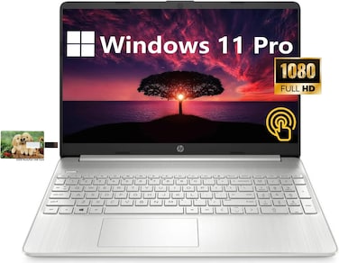 HP 15.6&amp;quot; FHD Touchscreen IPS Display Business Laptop, Intel Core i5-1135G7, Windows 11 Pro, 16GB RAM 512GB SSD, Intel Iris Xe Graphics, HDMI, Webcam, WiFi, 32GB Durlyfish USB Card
