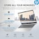 HP 2025 15.6 Laptop Touchscreen Computer,Intel 10-Core i5,Touch Screen Laptop 15 Inch,16GB RAM 1.5TB Storage (1TB SSD+512GB PSSD),Windows 11 Pro Lifetime Office,Number Pad,YGYTE
