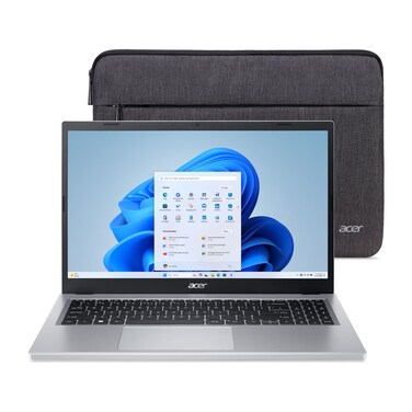 Acer Aspire 3 A315-24P-R2AG Laptop,15.6 Inch IPS Slimbezel Display, AMD Ryzen 5-7520U, 8GB RAM 512GB SSD, Window 11 Home, English Keyboard Pure Silver,International Version