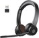 EKSA H16 Wireless Headset with Microphone Noise Cancelling, Bluetooth Headset V5.2 with USB Dongle, Up to 55 Hours &amp; 15 Meter Range Laptop Headset for PC/Computer/Skype/Zoom/Teams/Office/Phone
