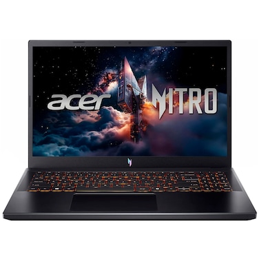 Acer Nitro V 15 ANV15-52-57BB Gaming Laptop, 15.6" FHD IPS 165Hz, Intel Core i5-13420H, 16GB RAM, 512 SSD, NVIDIA GeForce RTX 5050 8GB , Win 11 Home, English Keyboard, Obsidian Black,  International Version