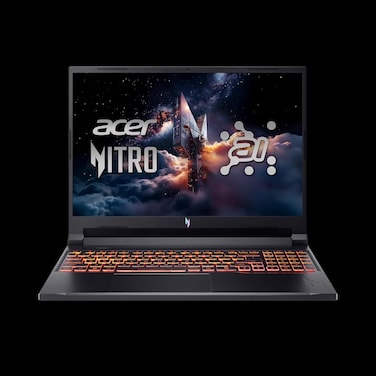 Acer Nitro V16 ANV16-42-R309 Gaming Laptop Ryzen 5 240, RTX 5050 8 GB, 16&Prime; WQXGA 180 Hz, 16 GB RAM, 512 GB SSD, Win 11. backlit keyboard