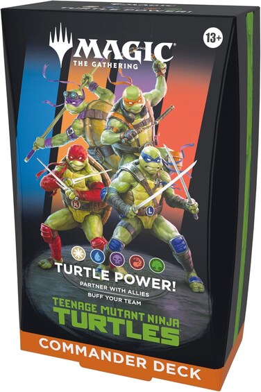 Magic: The Gathering Teenage Mutant Ninja Turtles Commander Deck (Random 1 piece)